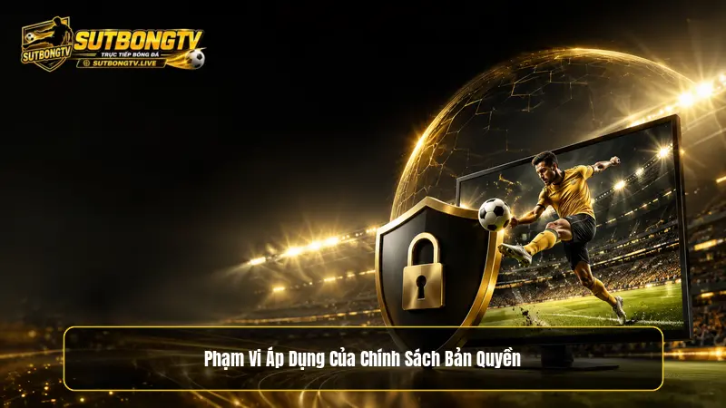 Phạm vi áp dụng của chính sách bản quyền tại Sutbongtv