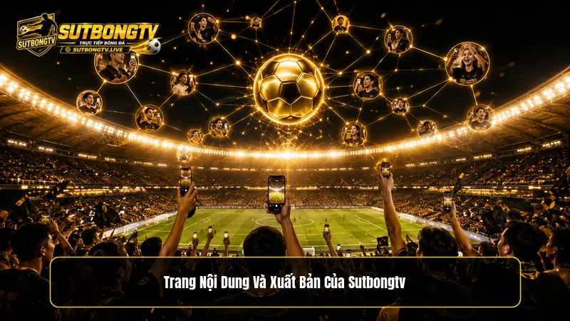 Trang nội dung và xuất bản của Sutbongtv