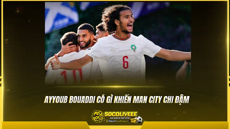 Ayyoub Bouaddi có gì khiến Man City chi đậm Ayyoub Bouaddi có gì khiến Man City chi đậm
