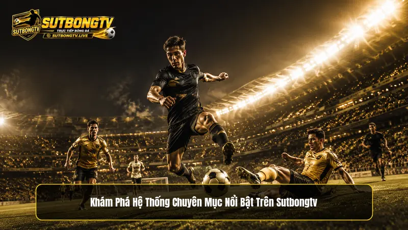 Khám phá hệ thống chuyên mục nổi bật trên Sutbongtv TV
