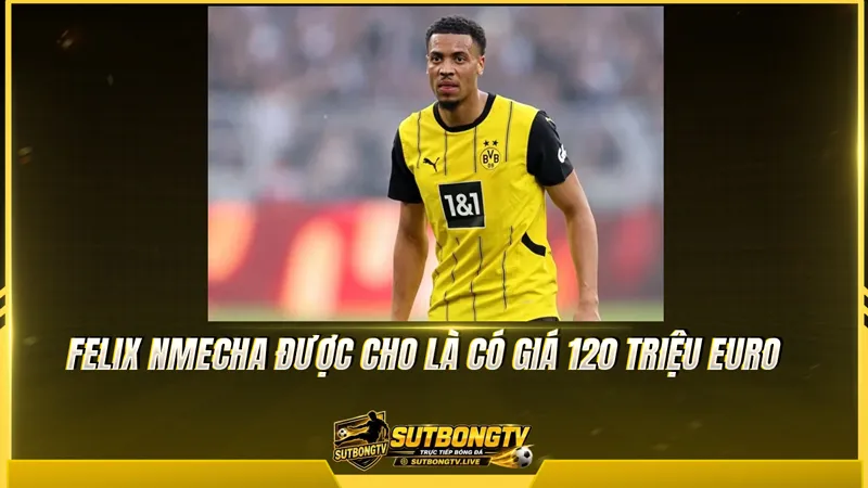Felix Nmecha được cho là có giá 120 triệu euro Felix Nmecha được cho là có giá 120 triệu euro